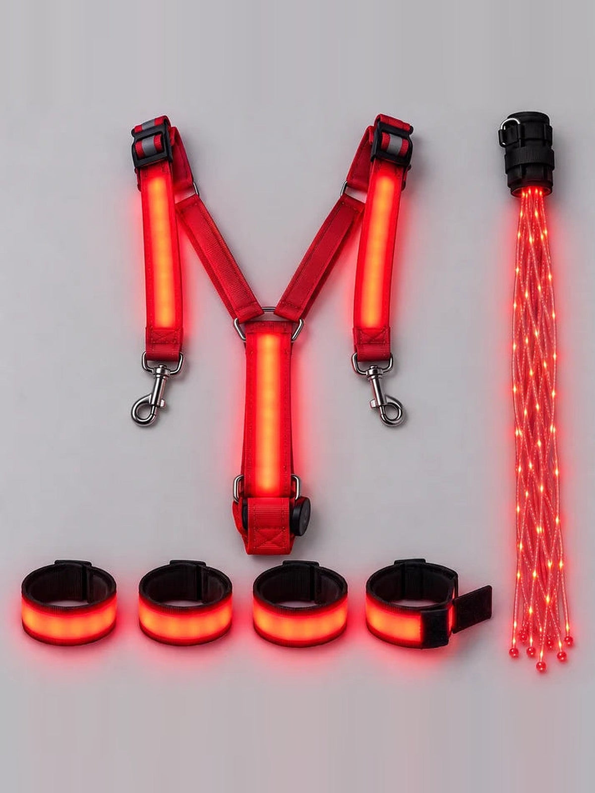 Lumare Glow-Komplettset in Rot